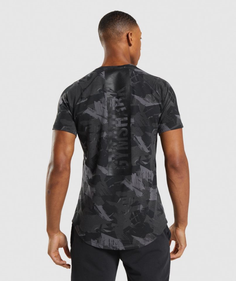 Koszulki Gymshark Bold Męskie Camo | PL 157KNJ